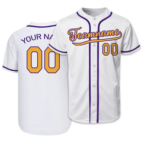 Personalized Authentic Baseball Jersey