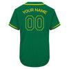 Custom Green Authentic Baseball Jersey Custom Baseball Team Sport Uniforms for Adult and Kids