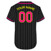Personalized Black Baseball Jerseys Custom Baseball Team Sport Uniforms for Adult and Kids