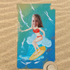 Custom Summer Beach Towel for Beach Pool Party Custom Bath Towel with Picture Gift For Couples