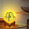 Christmas Gift Custom Moon Lamp with Photo Custom 3D Engraved Moon Light