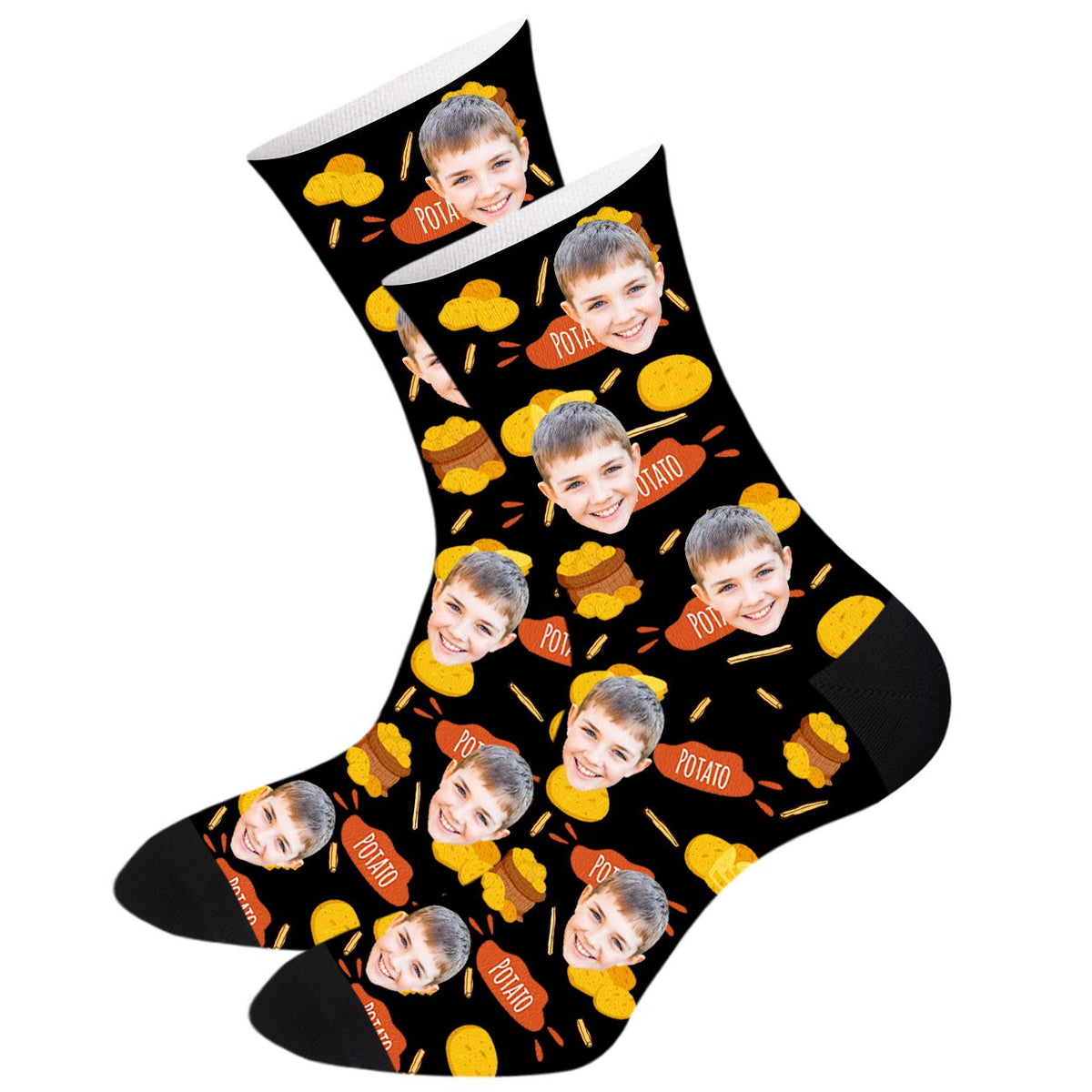 Custom Potato Socks Yourphotosocks