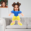 MiniMe Pillow Face Pillow Personalized Doll Photo Pillow