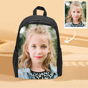 Personalized Backpack for Boys Girls with Photo Lunch Bag Custom Laptop Bag Custom School Bookbag Shoulder Backpack
