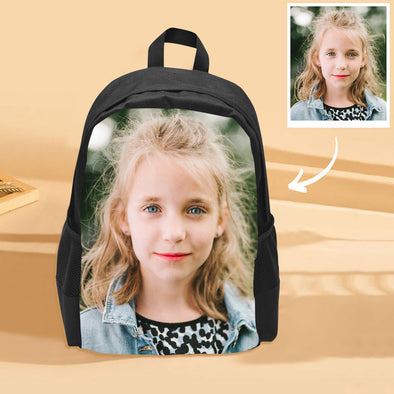 Personalized Backpack for Boys Girls with Photo Lunch Bag Custom Laptop Bag Custom School Bookbag Shoulder Backpack