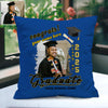 Custom Graduation Photo Pillow High School Graduation Gift Personalized Graduation Pillow Gift for The Grad