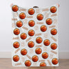 Personalized Basketball Blanket Custom Basketball Player Name Blanket Custom Basketball Gift