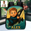 Personalized Backpack for Boys Girls Custom Animal Cartoon Photo Theme School Bag Children's Shoulder Backpack