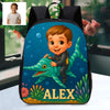 Personalized Backpack for Boys Girls Custom Animal Cartoon Photo Theme School Bag Children's Shoulder Backpack