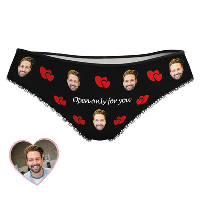 Custom Underwear Face Photo Panties for Women