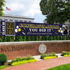 Custom Graduation Banner Congratulations Photo Banner 2025 Grad Fence Banner Graduation Announcement