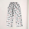 Personalized Baseball Pajamas with Your Name and Number Custom Baseball Pajama Pants Gift For Baseball Player
