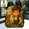 Personalized Backpack for Boys Girls Custom Animal Cartoon Photo Theme School Bag Children's Shoulder Backpack