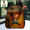 Personalized Backpack for Boys Girls Custom Animal Cartoon Photo Theme School Bag Children's Shoulder Backpack