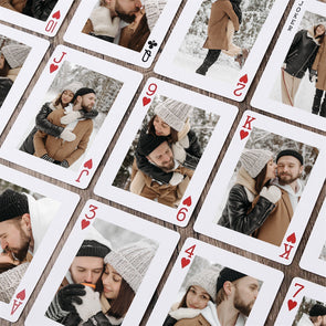 Custom Playing Cards Family Party Favors Christmas Poker Game Cards Unique Photo Gift Anniversary Gift