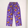 Personalized Football Pajama Pants with Name Custom Rugby Football Pajamas Sleepwear Football Player Christmas Gift