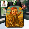 Personalized Backpack for Boys Girls Custom Animal Cartoon Photo Theme School Bag Children's Shoulder Backpack
