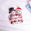 Custom Family Snowman Light Box 3D Effect Cute Snowman Personalized Light Box Christmas Decor For Family