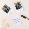 Custom Playing Cards with Photos Christmas Gift Wedding Photo Momery Cards Wedding Party Keepsake