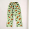 Personalized Football Pajama Pants with Name Custom Rugby Football Pajamas Sleepwear Football Player Christmas Gift