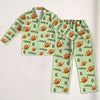 Personalized Football Pajama Pants with Name Custom Rugby Football Pajamas Sleepwear Football Player Christmas Gift