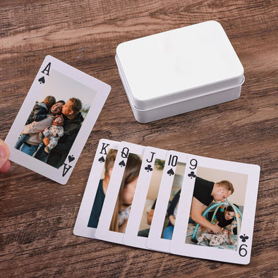 Custom Playing Cards with Photos Christmas Gift Wedding Photo Momery Cards Wedding Party Keepsake