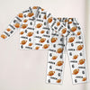 Custom Rugby Football Pajamas with Name and Number Custom Football Pajama Pants Gift For Football Player
