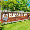 Custom Graduation Banner Congratulations Photo Banner 2025 Grad Fence Banner Graduation Announcement