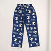 Custom Soccer Football Pajamas with Name and Number Custom Soccer Pajama Pants Gift For Soccer Player