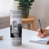 Custom 20oz Photo Tumblers Custom Coffee Mug Cup Custom Skinny Stainless Steel Tumblers with Picture Christmas Gift