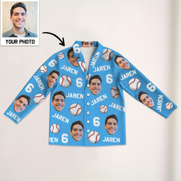 Custom Soccer Football Pajamas Custom Basketball Baseball Pajamas Custom Sports Pajamas Christmas Gift