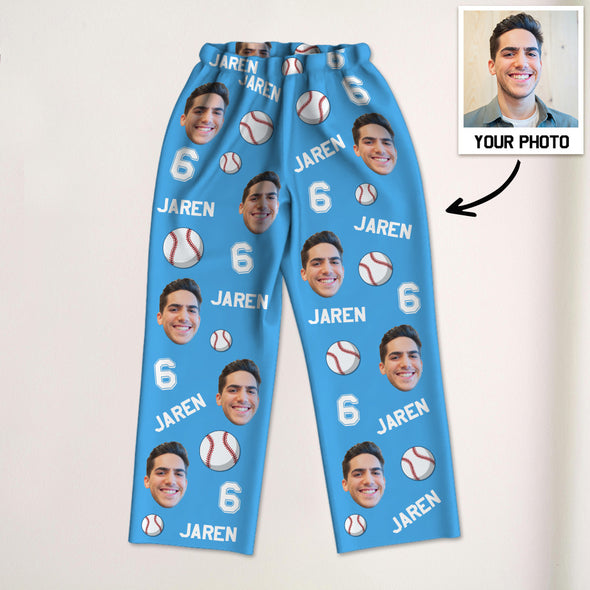 Custom Soccer Football Pajamas Custom Basketball Baseball Pajamas Custom Sports Pajamas Christmas Gift