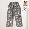 Custom Basketball Baseball Pajamas Custom Soccer Football Pajamas Custom Sports Pajama Pants Christmas Gift
