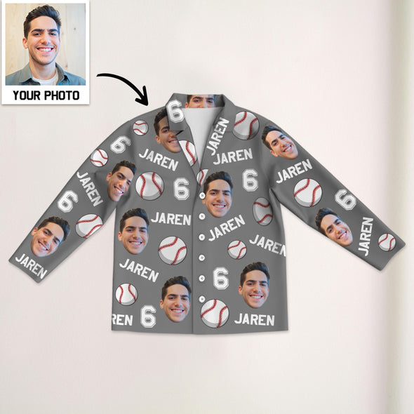 Custom Basketball Baseball Pajamas Custom Soccer Football Pajamas Custom Sports Pajama Pants Christmas Gift