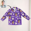 Custom Sports Pajama with Name Custom Soccer Football Pajamas Custom Basketball Baseball Pajamas Christmas Gift
