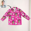 Custom Sports Pajama with Name Custom Soccer Football Pajamas Custom Basketball Baseball Pajamas Christmas Gift
