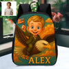 Personalized Backpack for Boys Girls Custom Animal Cartoon Photo Theme School Bag Children's Shoulder Backpack
