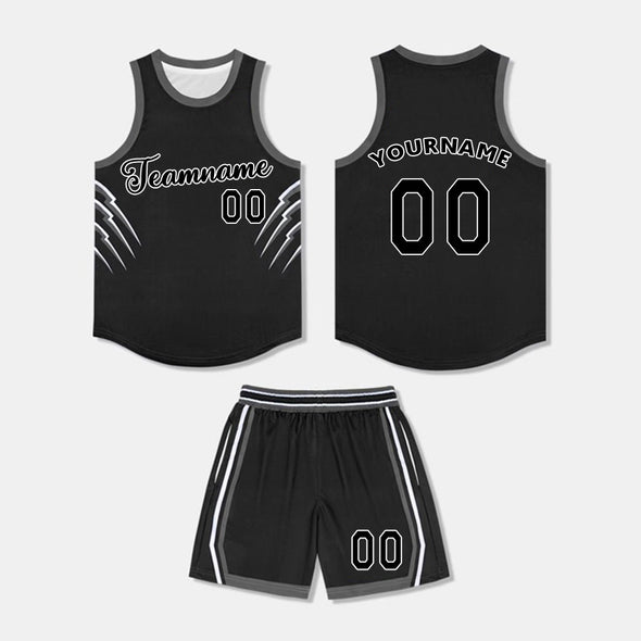 Adult Custom Basketball Team Uniforms Sportwear Sets Team Basketball Jersey with Name Number Logo