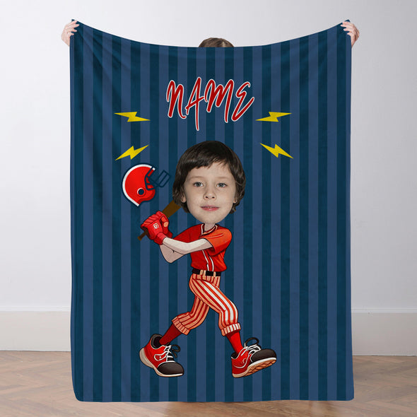 Personalized Baseball Blanket Sports Blanket Personalized Baseball Team Gifts Baseball Gifts For Boys