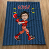 Personalized Baseball Blanket Sports Blanket Personalized Baseball Team Gifts Baseball Gifts For Boys