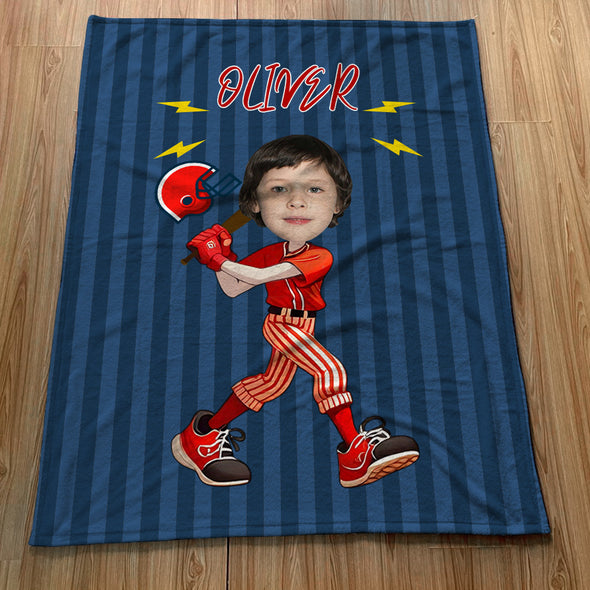 Personalized Baseball Blanket Sports Blanket Personalized Baseball Team Gifts Baseball Gifts For Boys