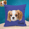 Custom Pet Photo Pillow Cushion Cover Cat Pillow Dog Pillow Decorative Throw Pillows Christmas Gift