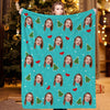 Christmas Gift Custom Photo Blankets Custom Christmas Blankets Fleece Christmas Throw Blanket