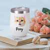 Custom 12oz Pet Tumbler with Photos Custom Pet Stainless Steel Tumbler Christmas Gift