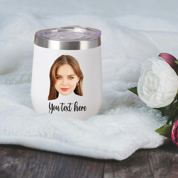 Custom 12oz Pet Tumbler with Photos Custom Pet Stainless Steel Tumbler Christmas Gift