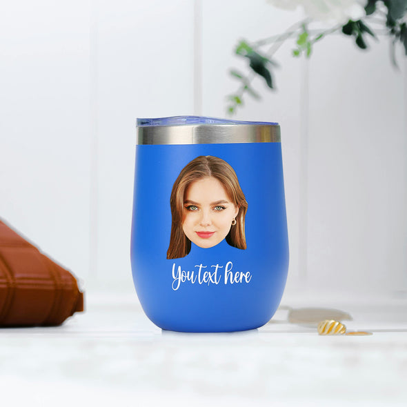 Custom 12oz Pet Tumbler with Photos Custom Pet Stainless Steel Tumbler Christmas Gift
