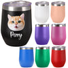 Custom 12oz Pet Tumbler with Photos Custom Pet Stainless Steel Tumbler Christmas Gift