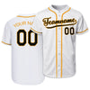 Custom White Authentic Baseball Jerseys Custom Varsity Baseball Sports Uniform with Name Logo