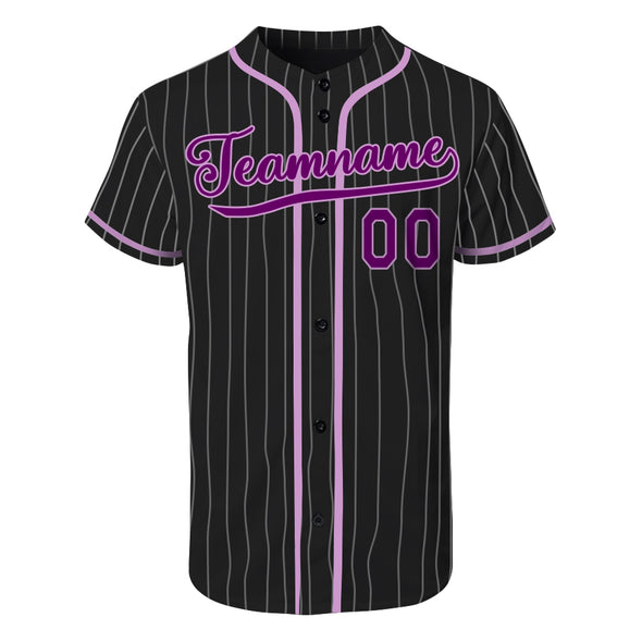 Custom Varsity Baseball Jersey Custom Black Baseball Jerseys Button Down Shirt Sports Uniform