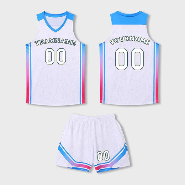 Custom Design Basketball Team Uniforms Sets Men Womens Custom Basketball Jerseys Authentic